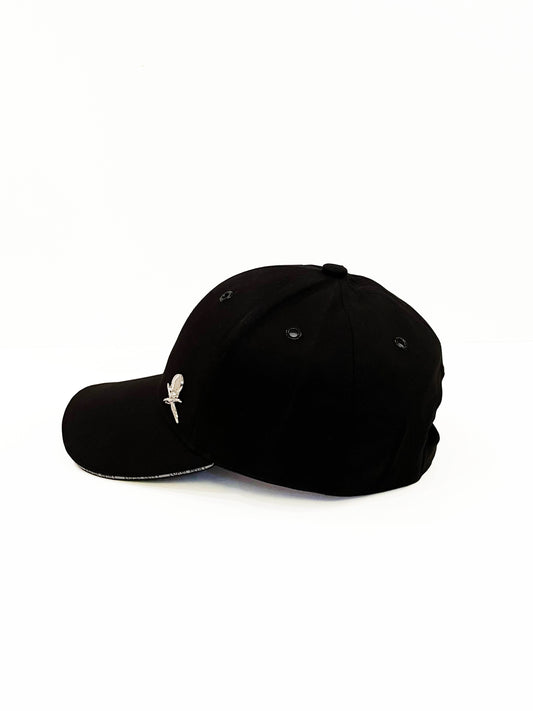 ANGEL SKULL Baseball Cap SERIES Angel Skull Metal Logo