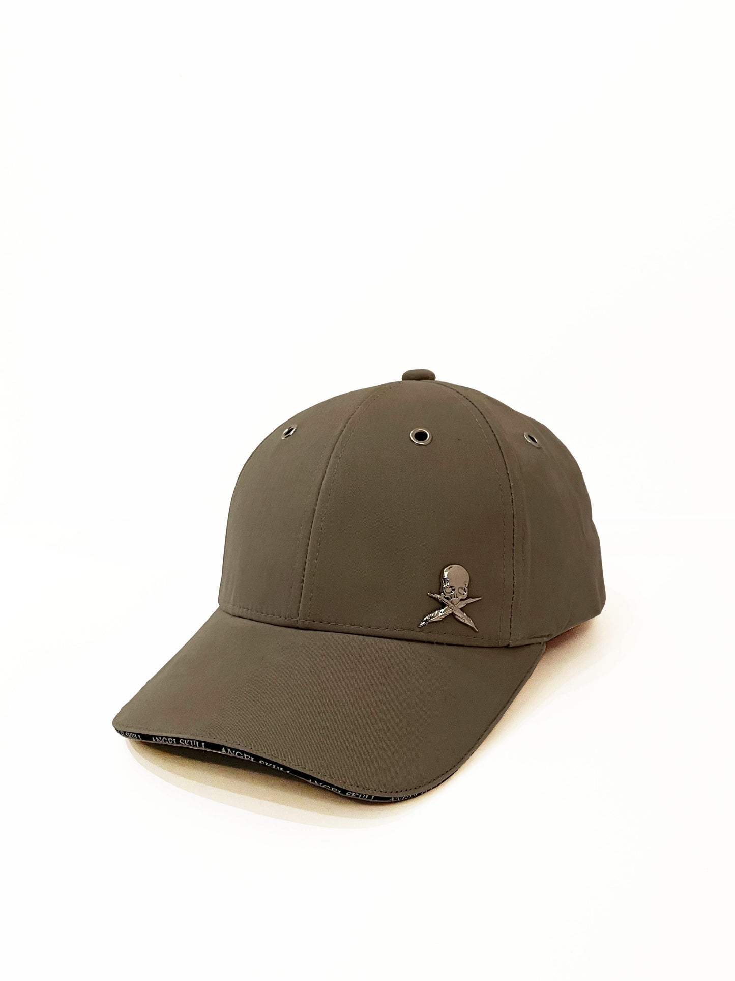 ANGEL SKULL Baseball Cap SERIES Angel Skull Metal Logo