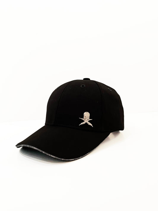 ANGEL SKULL Baseball Cap SERIES Angel Skull Metal Logo