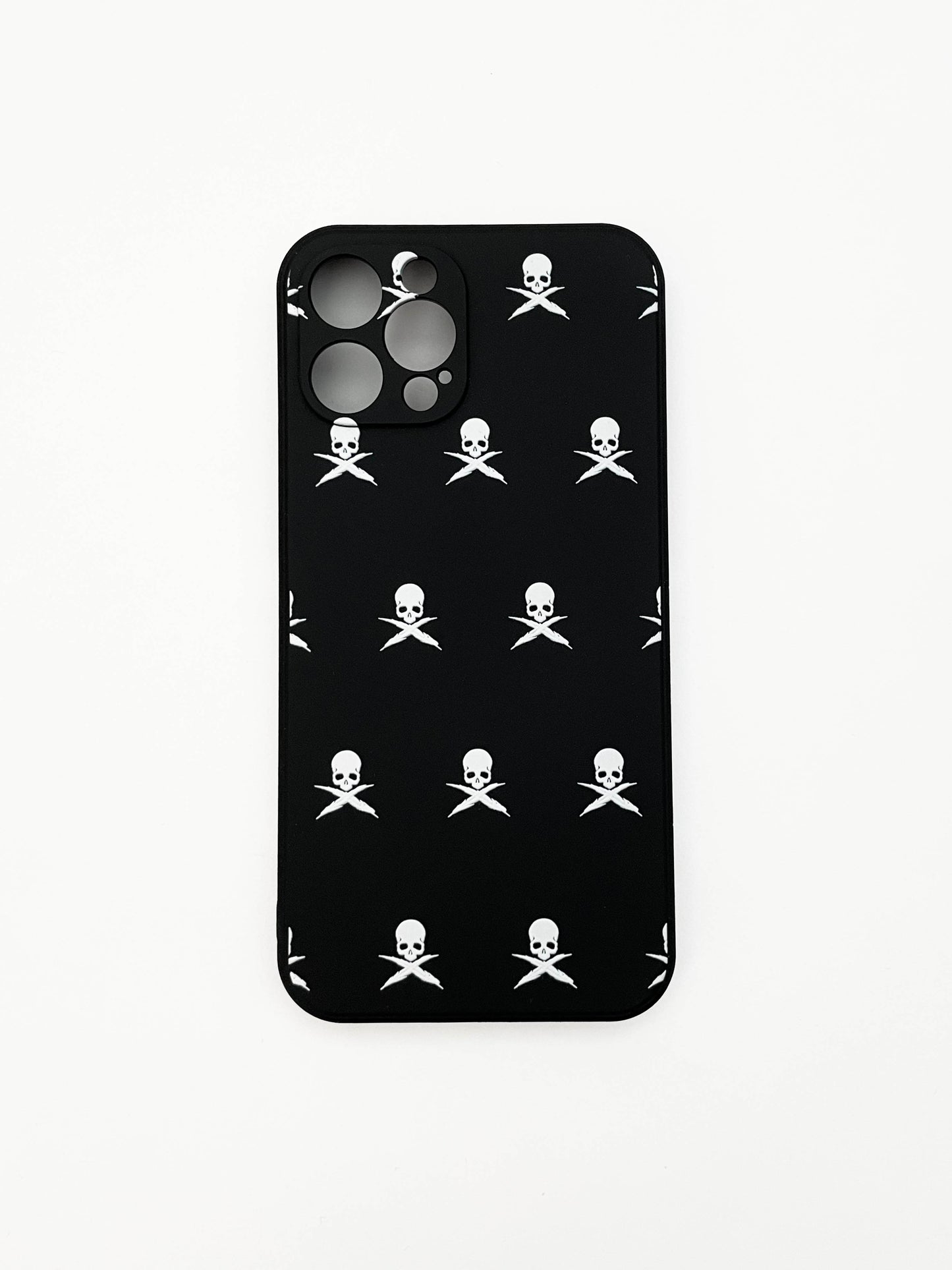 ANGEL SKULL Phone Case for Iphone 12/13 Pro Max with Small Logo