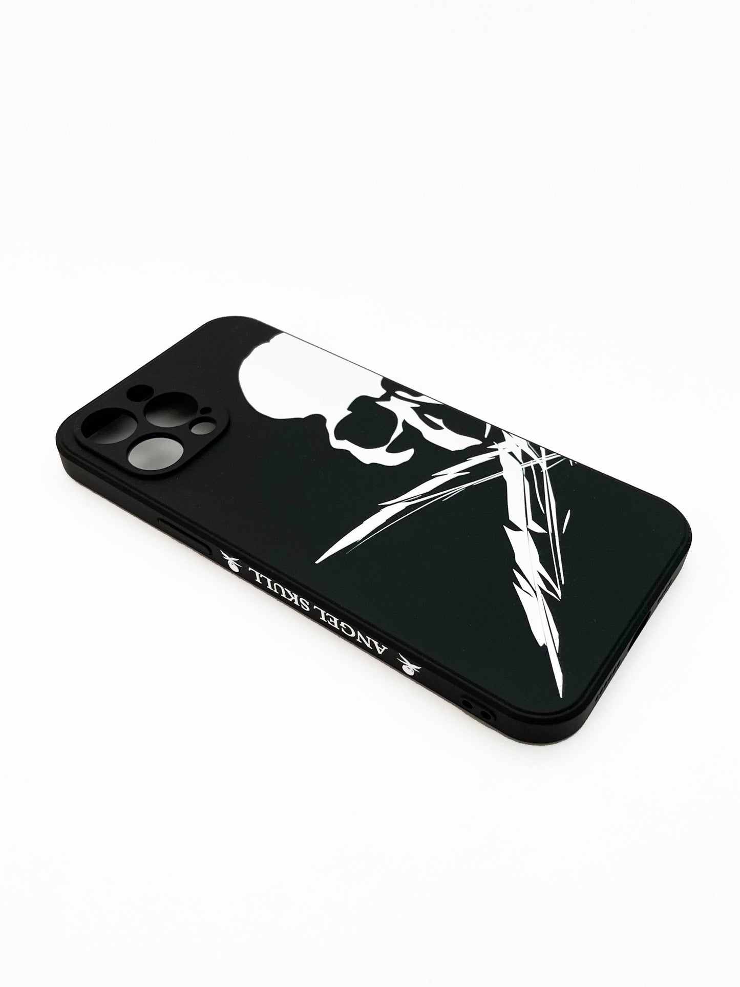 ANGEL SKULL Phone Case for Iphone 12/13 Pro Max with Logo